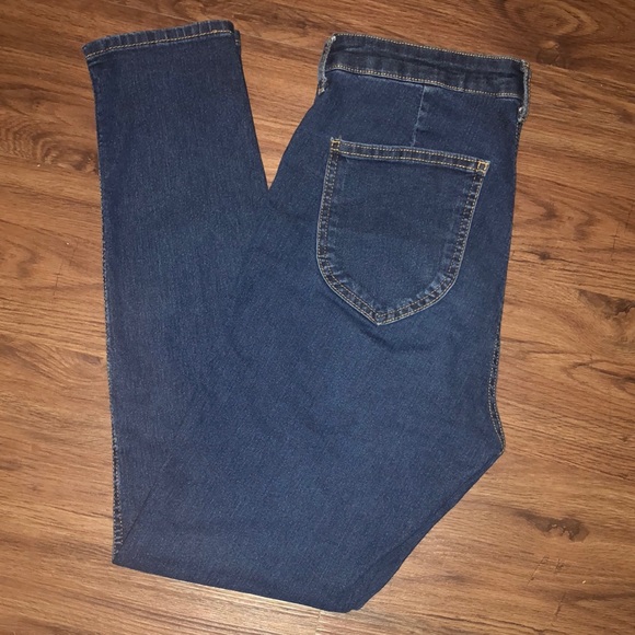 H&M Denim - H&M High Waist Skinny Ankle Denim Jeans 27